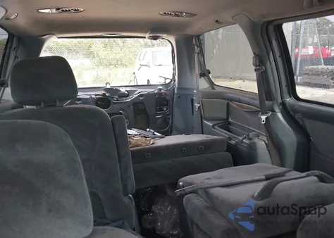 2002 Honda Odyssey Ex из США, поврежденный, VIN 5FNRL186O2BO26714